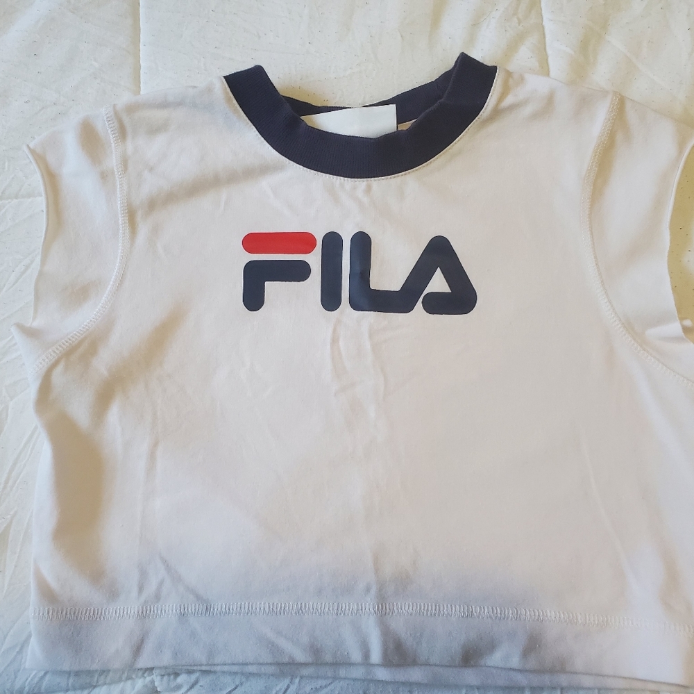 FILA Fitted Croptop Size Smal